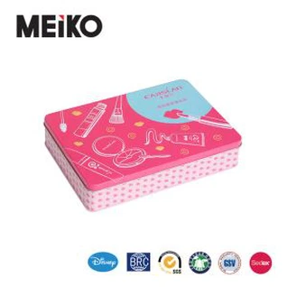 Kozmetikai csomagolás Négyszögletes fém doboz